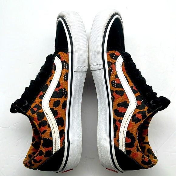 VANS Old Skool Pro Ultra Cush Leopard Print Skateboard Pro Men Sz 6 Unisex Punk - Picture 8 of 17
